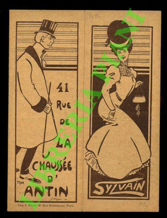 Sylvain. 41 rue de la Chaussèe d'Antin. Paris