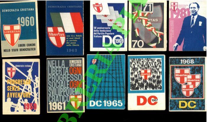 Del 1950, 1955 al 1961, 1963 al 1970, 1981