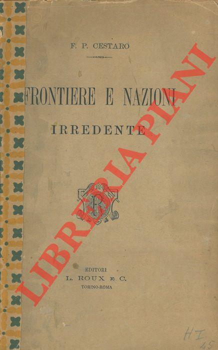 Frontiere e nazioni irredente