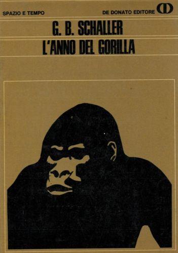 L' anno del gorilla. - copertina
