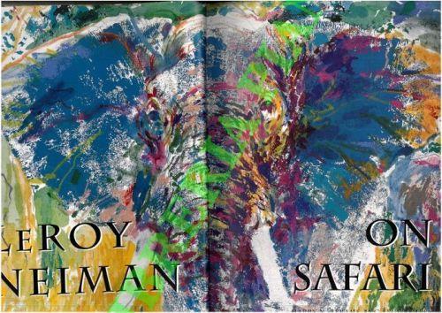 On Safari - LeRoy Neiman - copertina