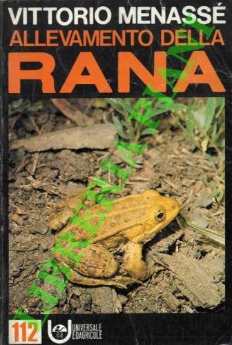 Allevamento della rana - Vittorio Menassé - copertina