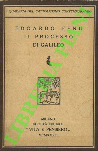 Il processo di Galileo - Edoardo Fenu - copertina
