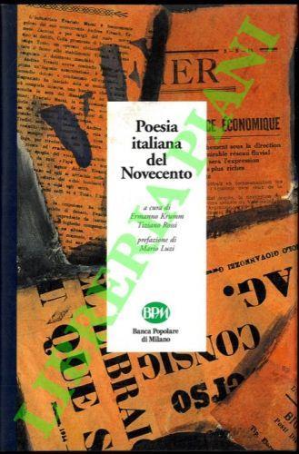 Poesia italiana del Novecento. Prefazione di Mario Luzi - Ermanno Krumm - copertina