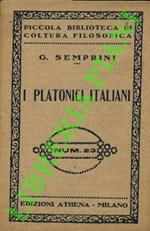I platonici italiani