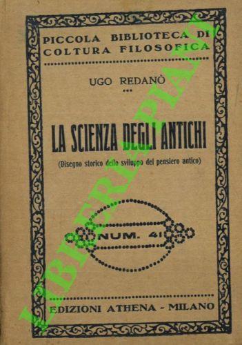 La scienza degli antichi - Ugo Redanò - copertina