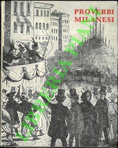 Proverbi milanesi - Giovanni Scheiwiller - copertina