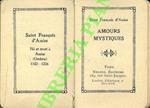 Amours mystiques