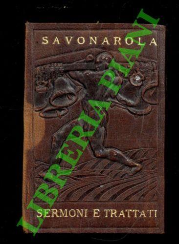 Sermoni e trattati - Girolamo Savonarola - copertina