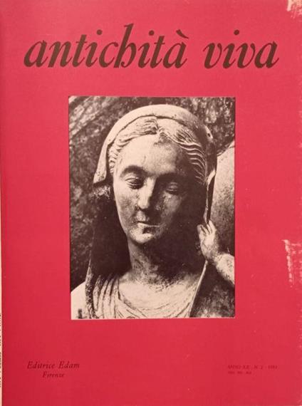 Antichità- Anno XX n.2 1981 - copertina