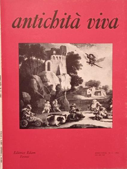 Antichità- Anno XXIII n.3 1984 - copertina
