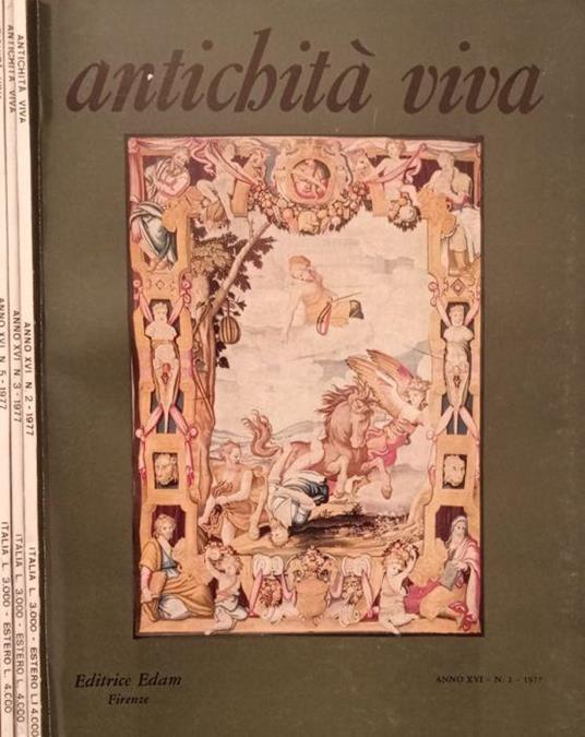 Antichità- Anno XVI n.2,3,5 1977 - copertina