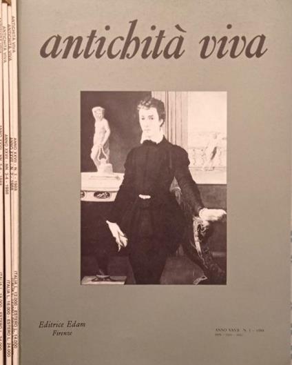 Antichità- Anno XXVII n.1,2,3-4,5-6 1988 - copertina