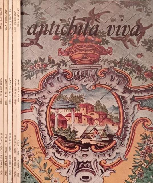 Antichità- Anno VIII n.1,2,3,4,5 1969 - copertina