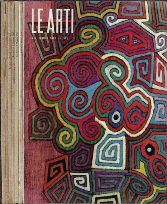 Le Arti Anno 1967 n. 3-4-5-6-7-8-9-10-12 - copertina