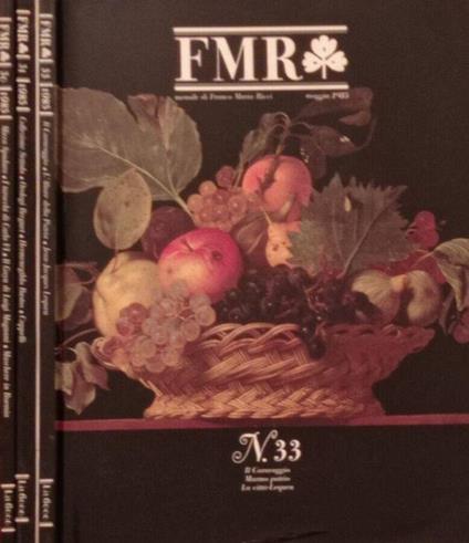 FMR n.30,31,33 anno 1985 - copertina