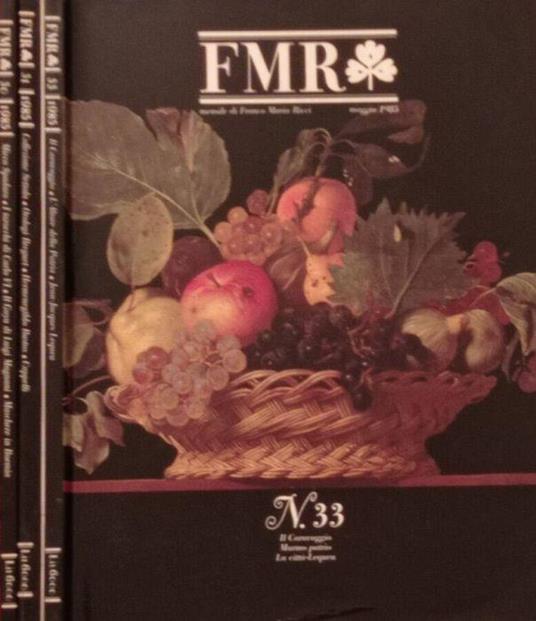 FMR n.30,31,33 anno 1985 - copertina
