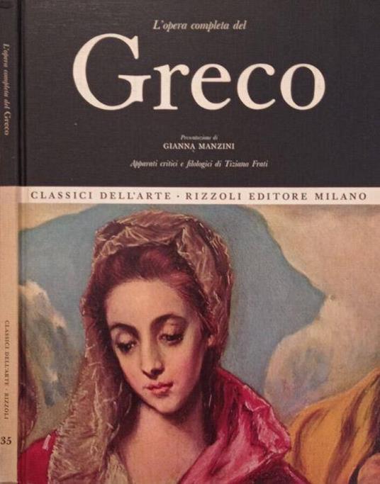 Greco L’opera completa - Tiziana Frati - copertina
