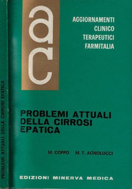 Problemi attuali della cirrosi epatica - Mario Coppo - copertina