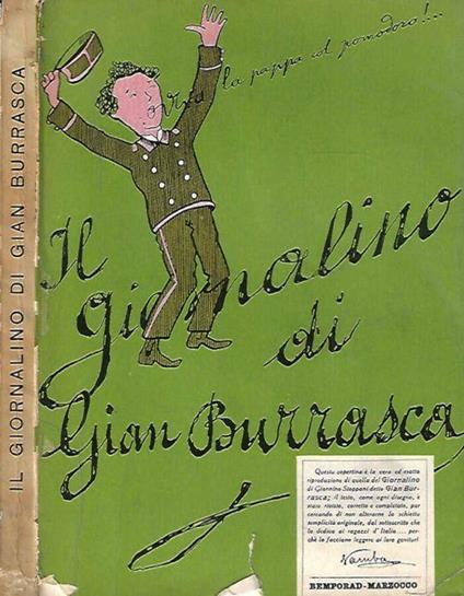 Il giornalino di Gian Burrasca - Vamba - copertina