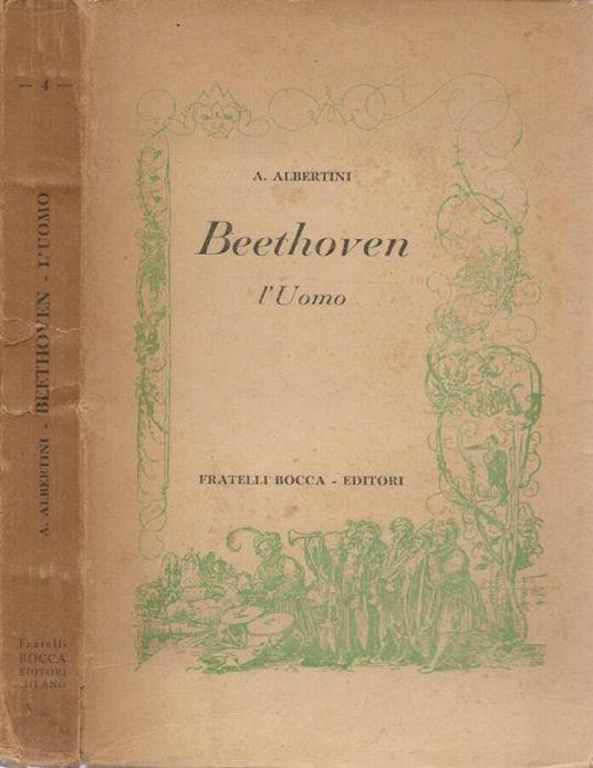 Beethoven. L'uomo - A. Albertini - copertina