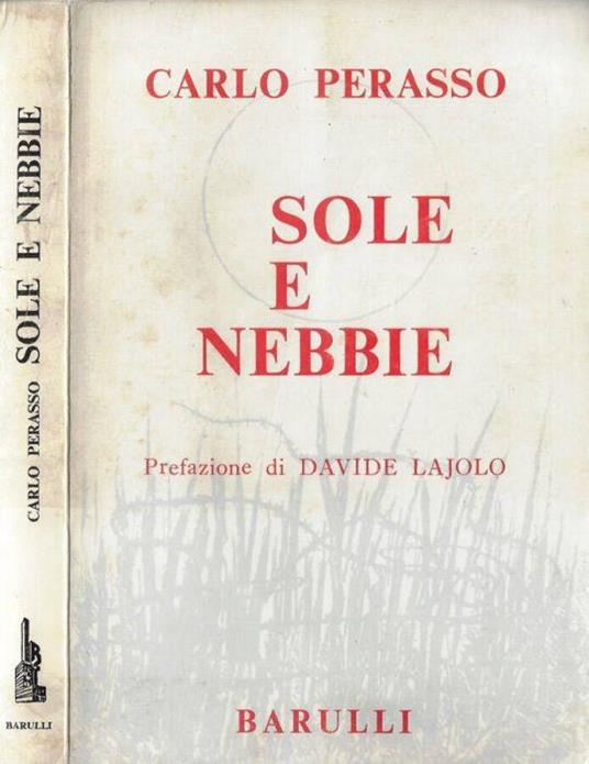 Sole e nebbie - Carlo Perasso - copertina