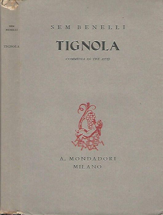 Tignola - Sem Benelli - copertina