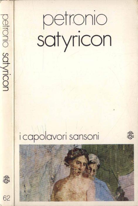 Satyricon - Arbitro Petronio - copertina