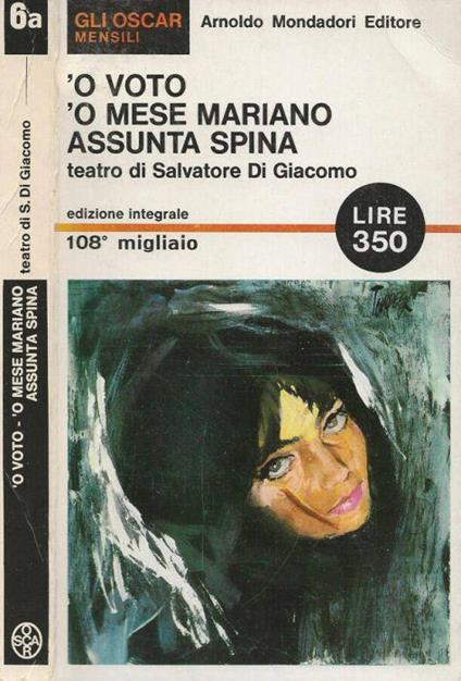 'O voto ‘o mese mariano Assunta Spina - Salvatore Di Giacomo - copertina