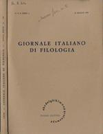 Giornale italiano di filologia anno 1979 N. 1