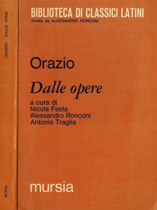 Dalle Opere - Q. Flacco Orazio - copertina