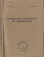 Giornale italiano di filologia anno 1983 N. 1-2