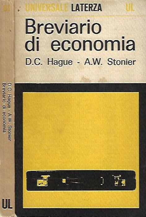 Breviario di economia - copertina