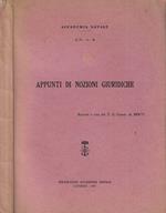 Appunti di nozioni giuridiche