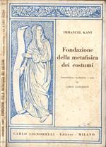 Fondazione della metafisica dei costumi