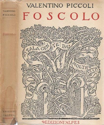 Foscolo - Valentino Piccoli - copertina