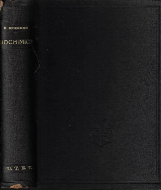Elementi di biochimica con applicazioni alla patologia ed alla diagnostica - Pietro Rondoni - copertina