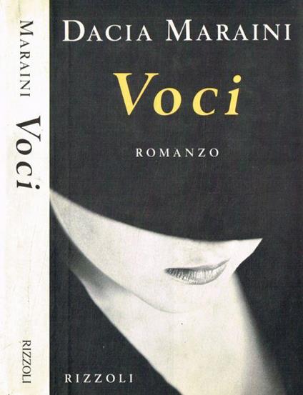 Voci - Dacia Maraini - copertina