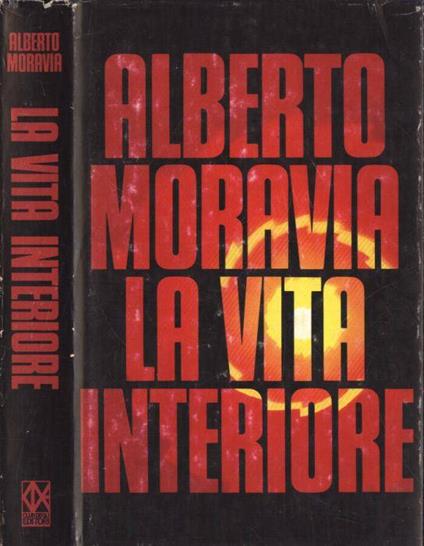 La vita interiore - Alberto Moravia - copertina