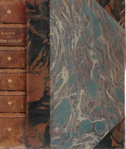 Opere scelte - Gasparo Gozzi - copertina