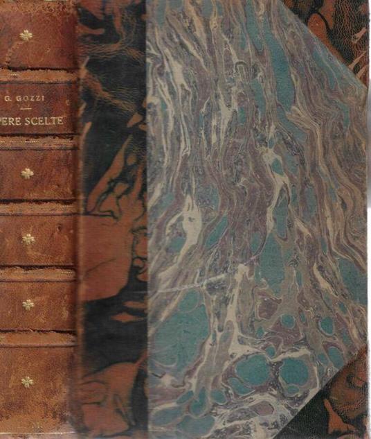 Opere scelte - Gasparo Gozzi - copertina