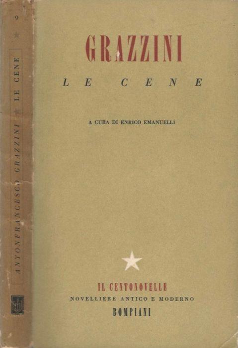 Le cene - Antonfrancesco Grazzini - copertina