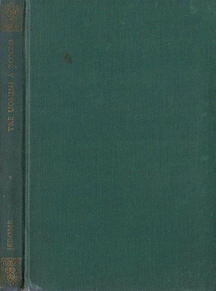 Tre uomini a zonzo - Jerome K. Jerome - copertina