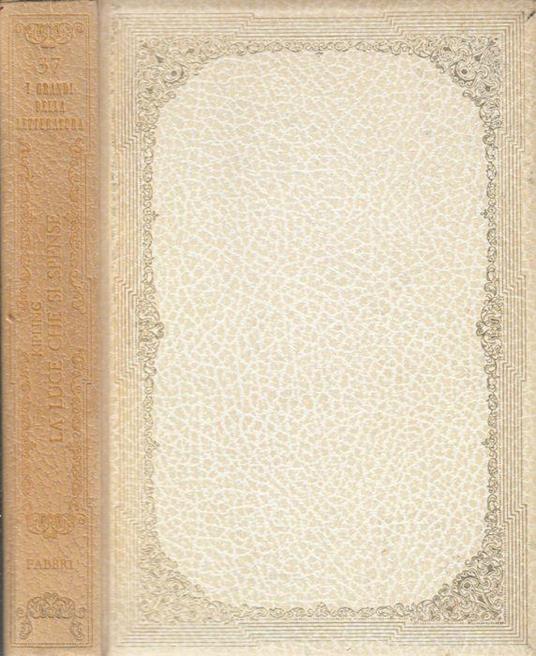 La luce che si spense - Rudyard Kipling - copertina