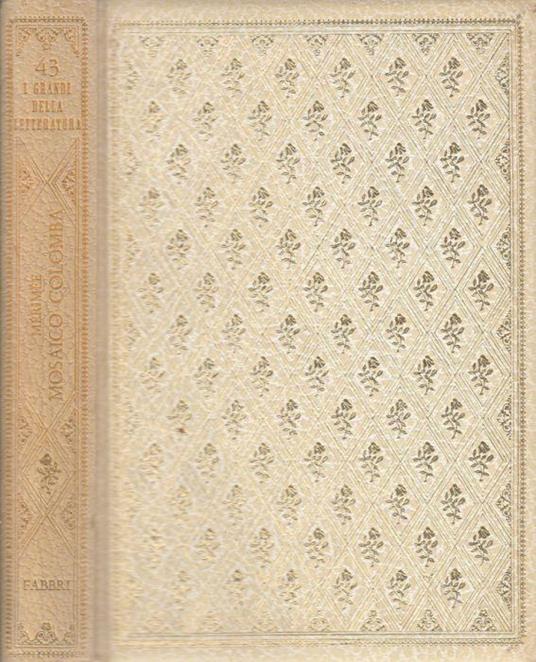 Mosaico, Colomba - Prosper Mérimée - copertina