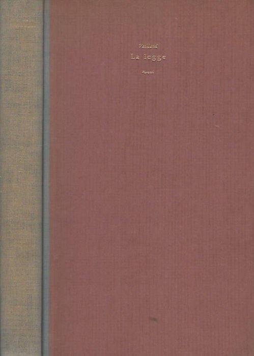 La legge - Roger Vailland - copertina