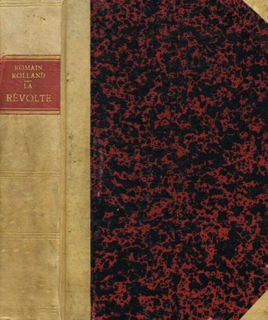 Jean Christophe. IV La revolte - Romain Rolland - copertina