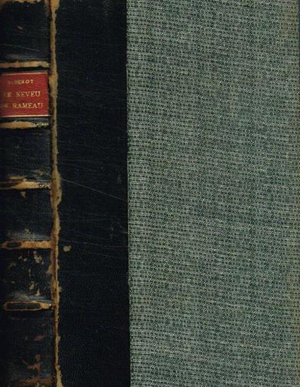 Le neveu de Rameau - Denis Diderot - copertina