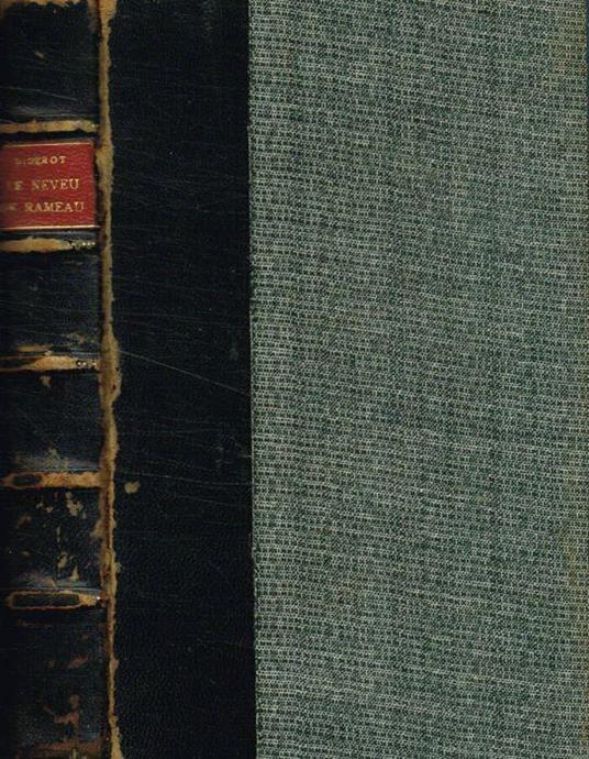 Le neveu de Rameau - Denis Diderot - copertina