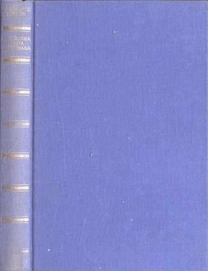 Psicologia e vita quotidiana - Charlotte Buhler - copertina